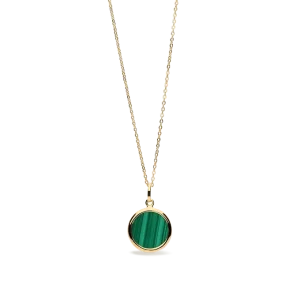 “MALAQUITA” collar Oro 18K