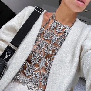 Ophelia Bejeweled Top