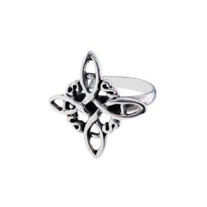 “BRUJA” anillo plata