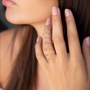 «ANDROMEDA» anillo Oro y Titanio