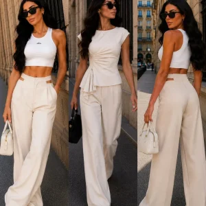 PANTALONES FLORRET COLOR BEIGE