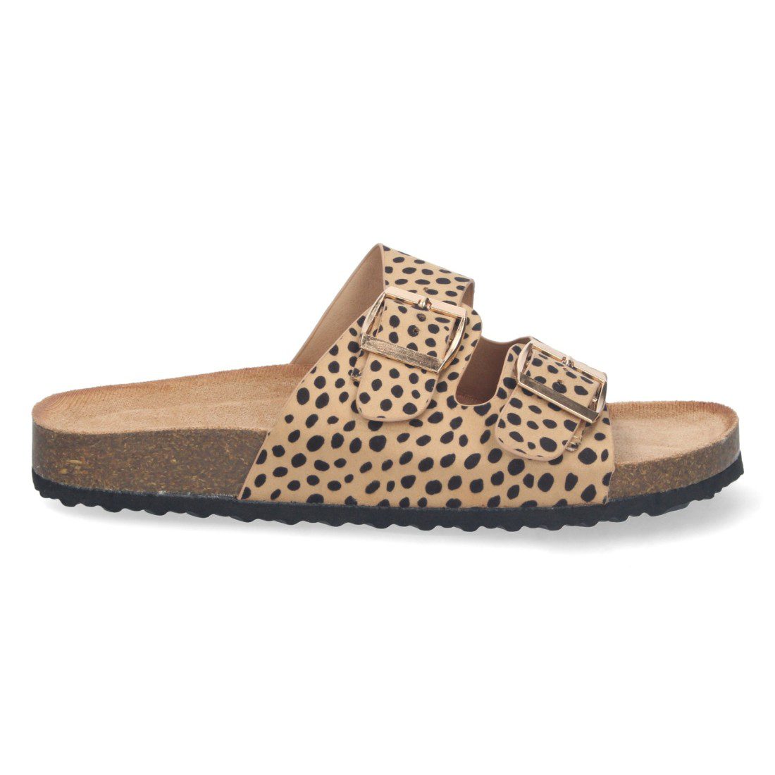 Sandalias de leopardo doble hebilla Buonarotti - Imagen 3