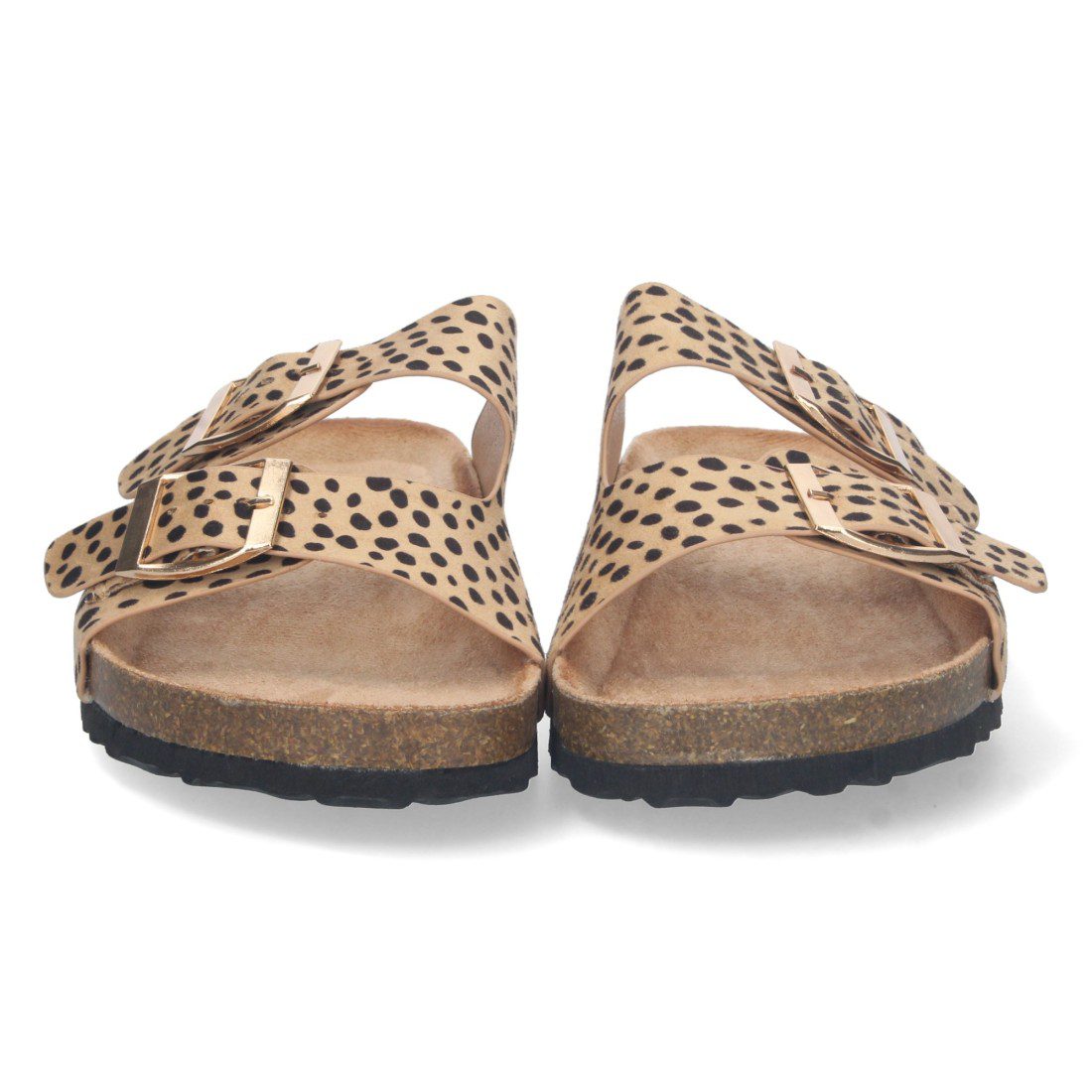 Sandalias de leopardo doble hebilla Buonarotti - Imagen 4