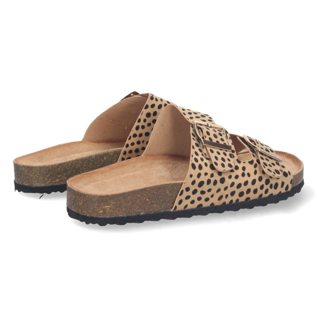 Sandalias de leopardo doble hebilla Buonarotti - Imagen 5