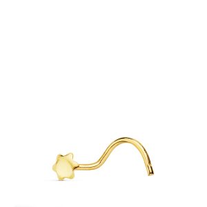 «EMMA» PIERCING NARIZ ORO