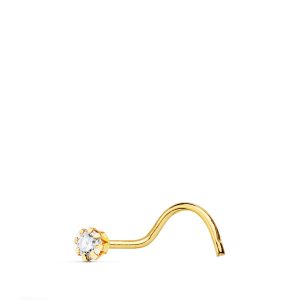 «JULES» PIERCING NARIZ ORO