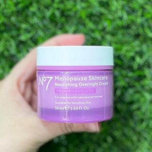 N°7 Menopause Skincare – Crema de Noche Nutritiva (50 ml)