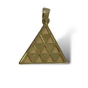 “PINTADERA” colgante Oro 18K artesanal