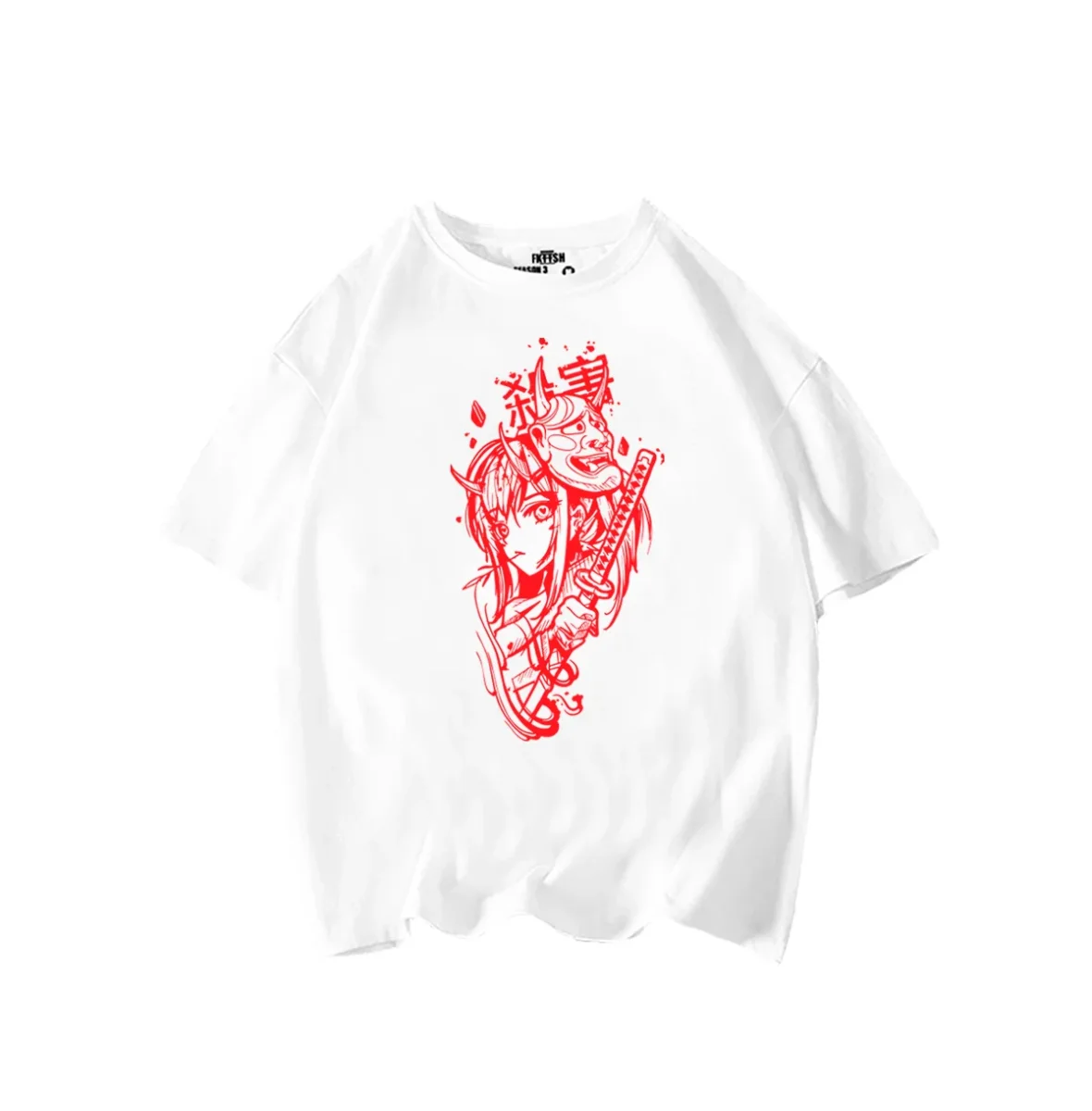 Playera Classic Oversize WAIFU - Imagen 5