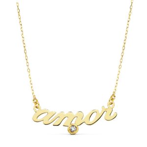 «AMOR» 18K GARGANTILLA
