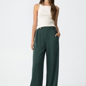 Pantalón ancho verde Tiffosi