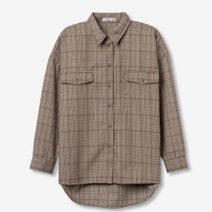Sobrecamisa manga larga cuadros príncipe de gales Tiffosi
