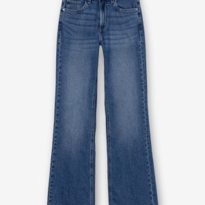 Vaqueros flare azul tiro medio Tiffosi