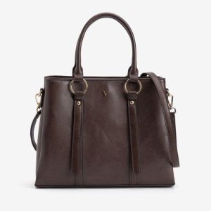 Bolso city marrón con asa ajustable Vilanova
