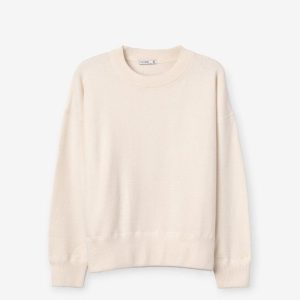 Jersey de cuello redondo beige Tiffosi