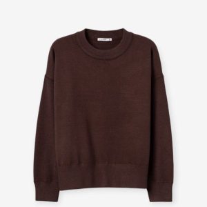 Jersey de punto básico marrón Tiffosi