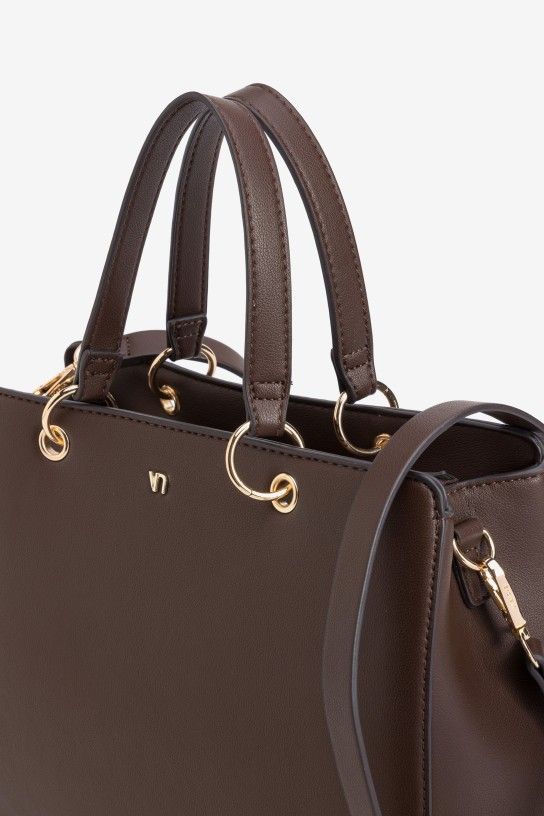 Bolso tote marrón Vilanova - Imagen 5