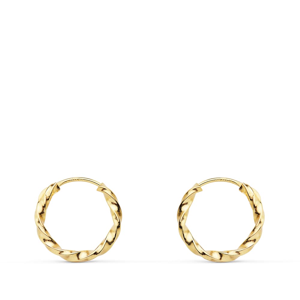 «VERA» pendientes oro 18K