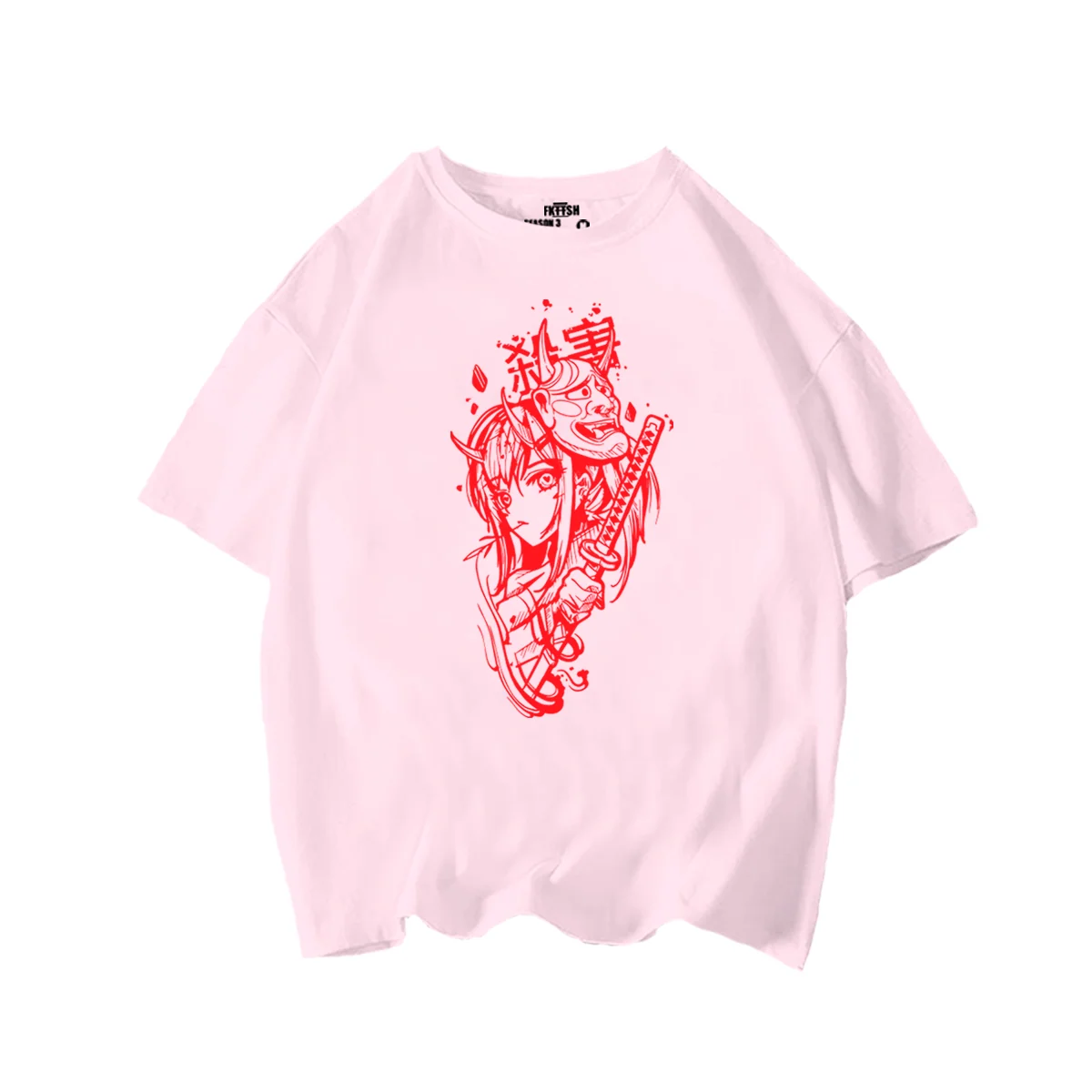 Playera Classic Oversize WAIFU - Imagen 4