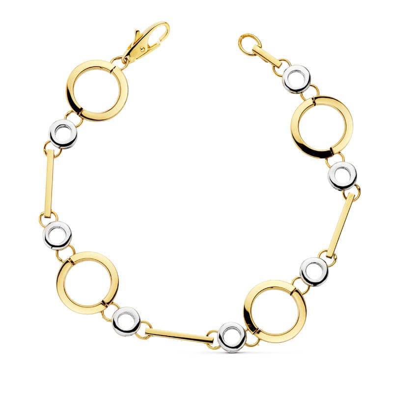 “LIVEO” pulsera oro 18K - Imagen 2