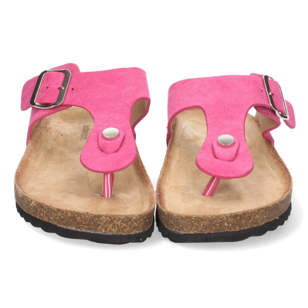 Sandalias rosas con tira hebilla anatómicas - Imagen 4