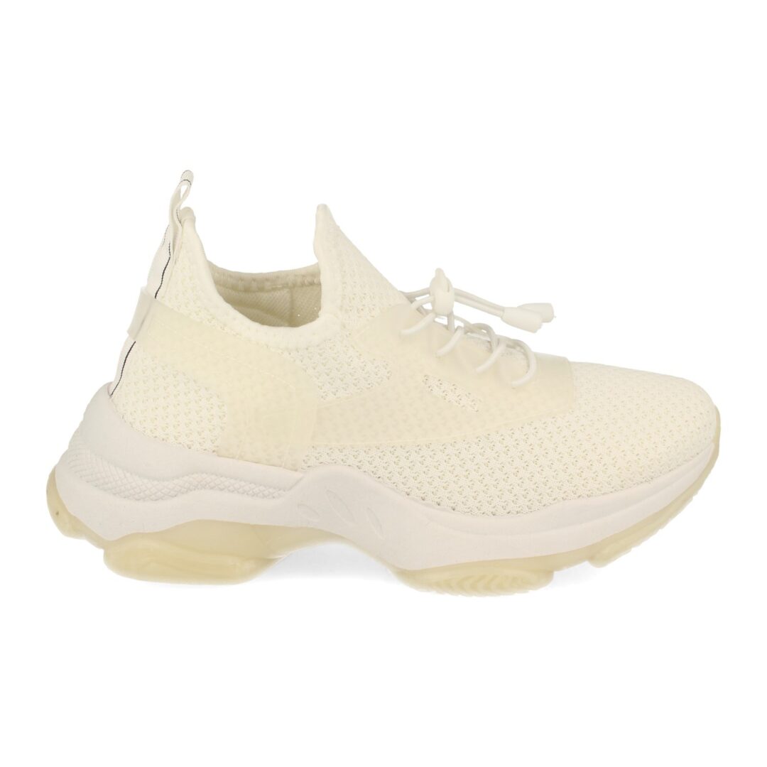 Zapatillas deportivas blancas de suela gruesa - Imagen 2