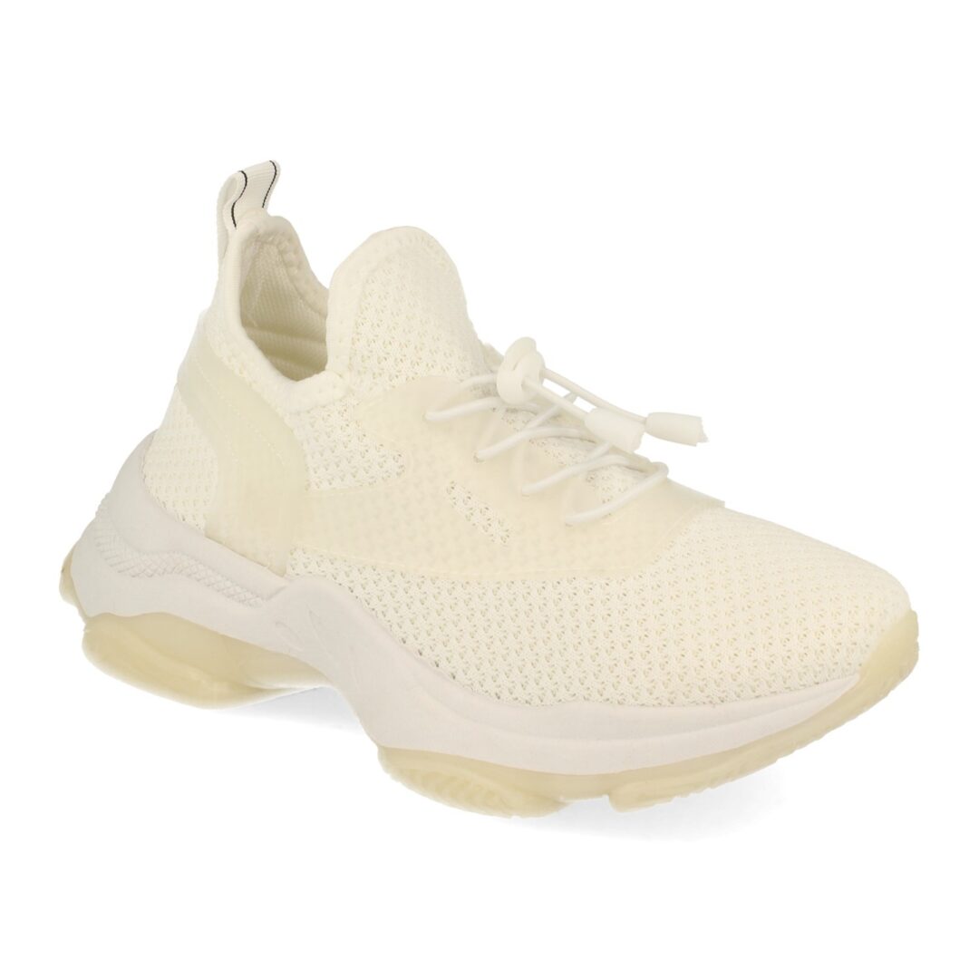 Zapatillas deportivas blancas de suela gruesa - Imagen 3