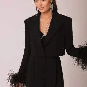 blazer cropped