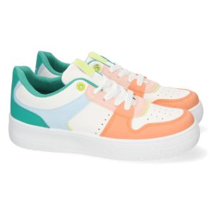 Zapatillas deportivas blancas de plataforma