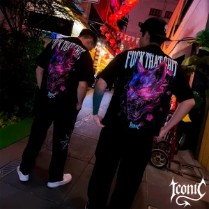 Playera Prime Kitsune Iconic Fire Crhome