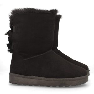 Botas botín australianas pelo negro