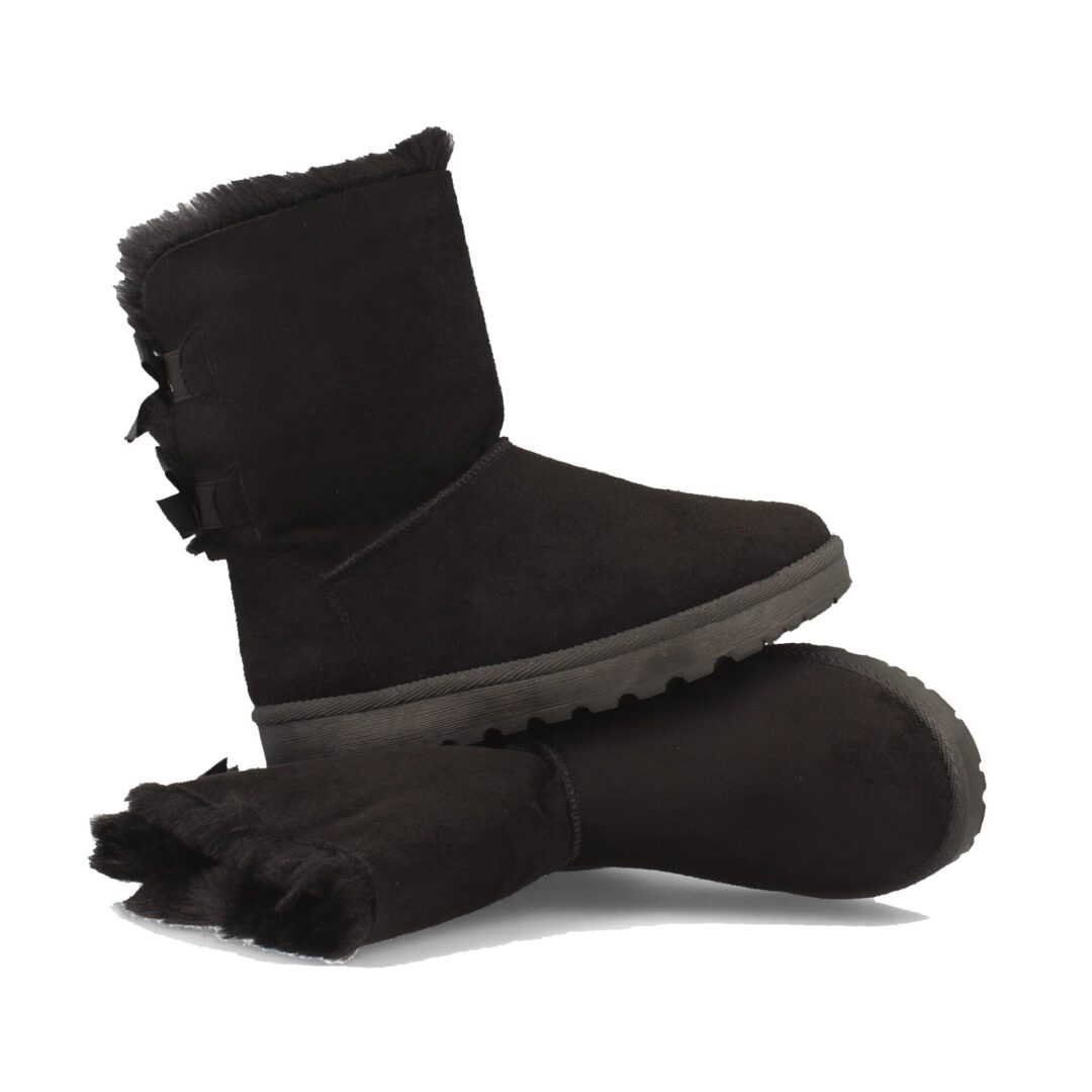 Botas botín australianas pelo negro - Imagen 6