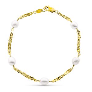 «CHARLOTTE» 18K PULSERA ORO