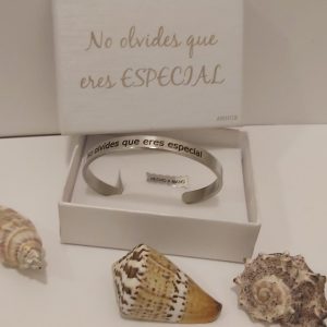 Pulsera Aro No olvides Que Eres Especial