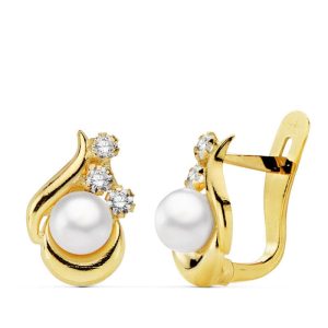 «BETANIA» pendientes oro 18K