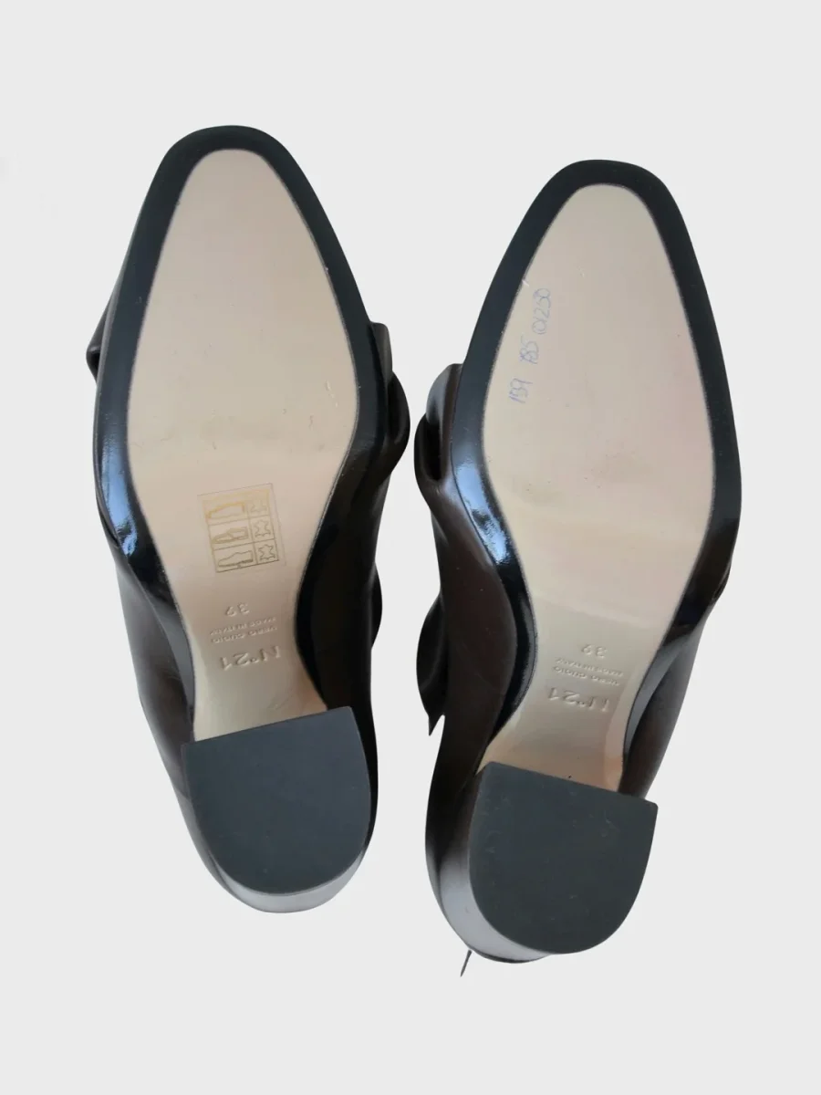 N21 botines de tacón color marrón chocolate Talla 39 Nuevos - Imagen 8