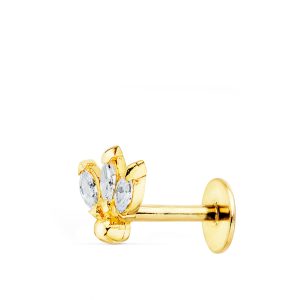 «VALERIA» 18K PIERCING OREJA