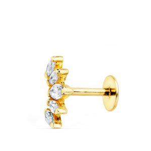 «ELEANA» 18K PIERCING OREJA