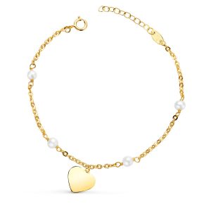 «NOVIA» 18K PULSERA ORO