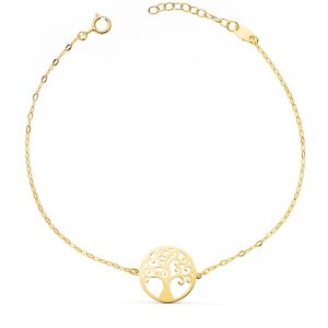 «FLORAL» 18K PULSERA ORO