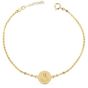 «ESCAPULARIO» 18K PULSERA ORO