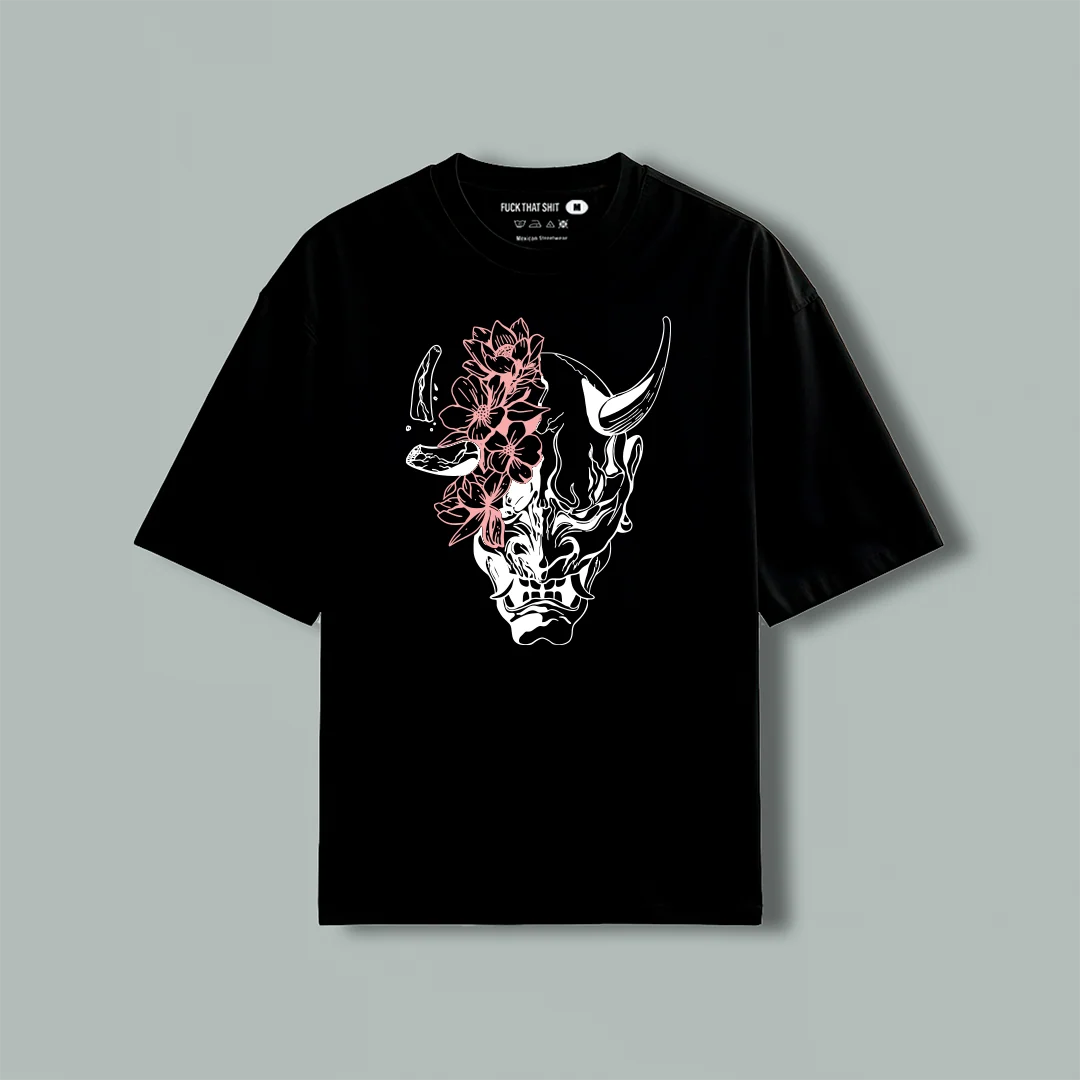 Playera Classic Oni Flower - Imagen 2
