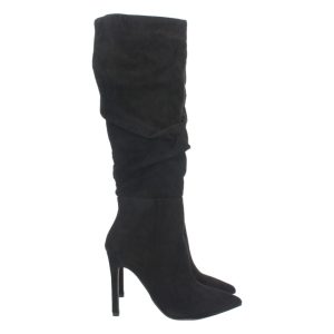 Botas tacón fino negro