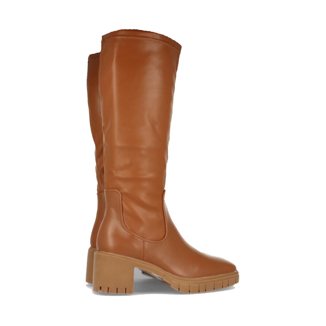 Bota suela gruesa camel - Imagen 5