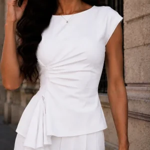 BLUSA FLORRET BLANCA