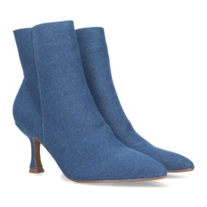 Botines tacón azul spool jeans