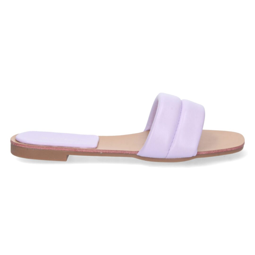 Sandalias cruzadas marrón lavanda - Imagen 3