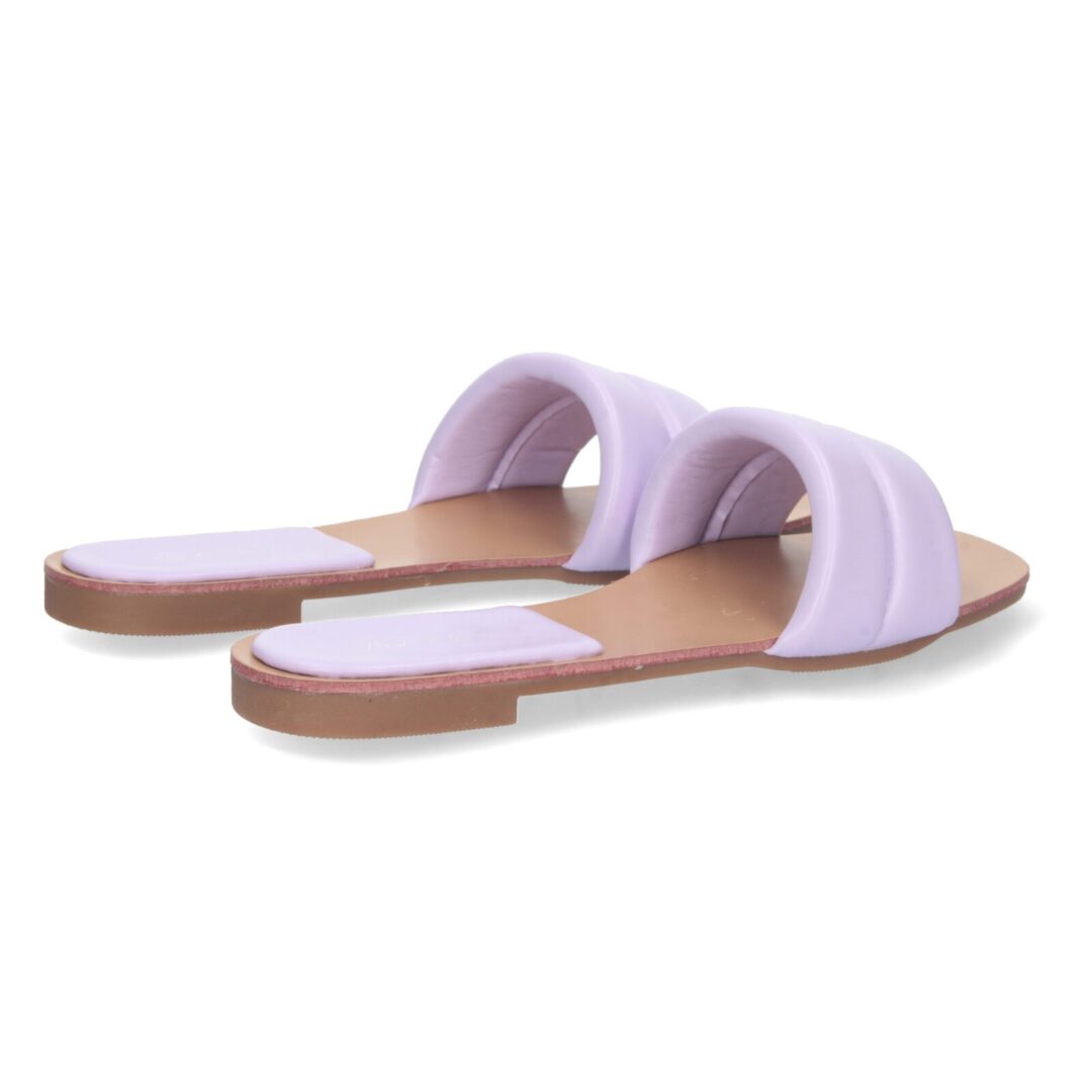 Sandalias cruzadas marrón lavanda - Imagen 5