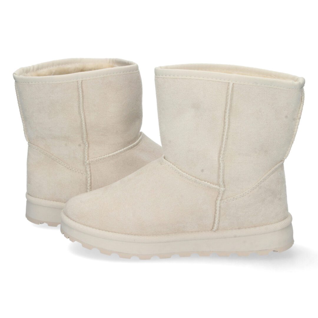 Bota media caña australiana beige sencilla - Imagen 6
