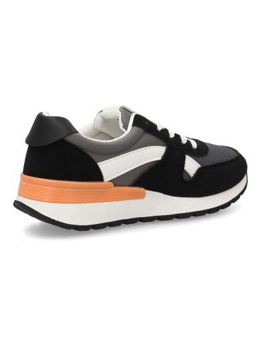 Deportiva urban style negro - Imagen 5